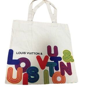 Louis Vuitton Multicolor Graphic Tote